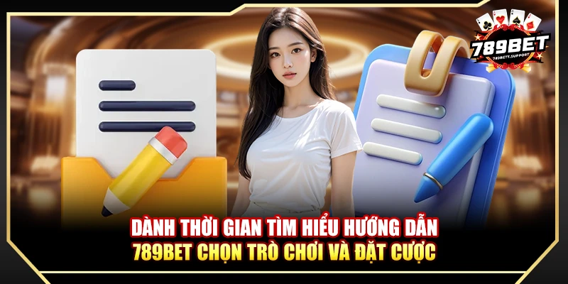 Dành thời gian tìm hiểu hướng dẫn 789bet chọn trò chơi và đặt cược