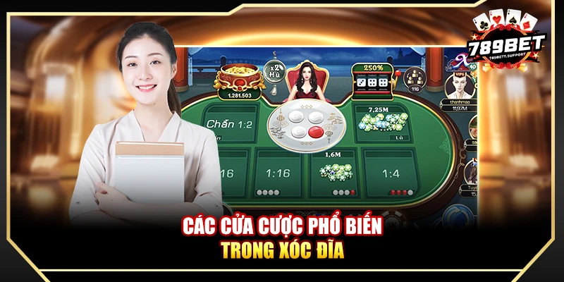 Các cửa cược phổ biến